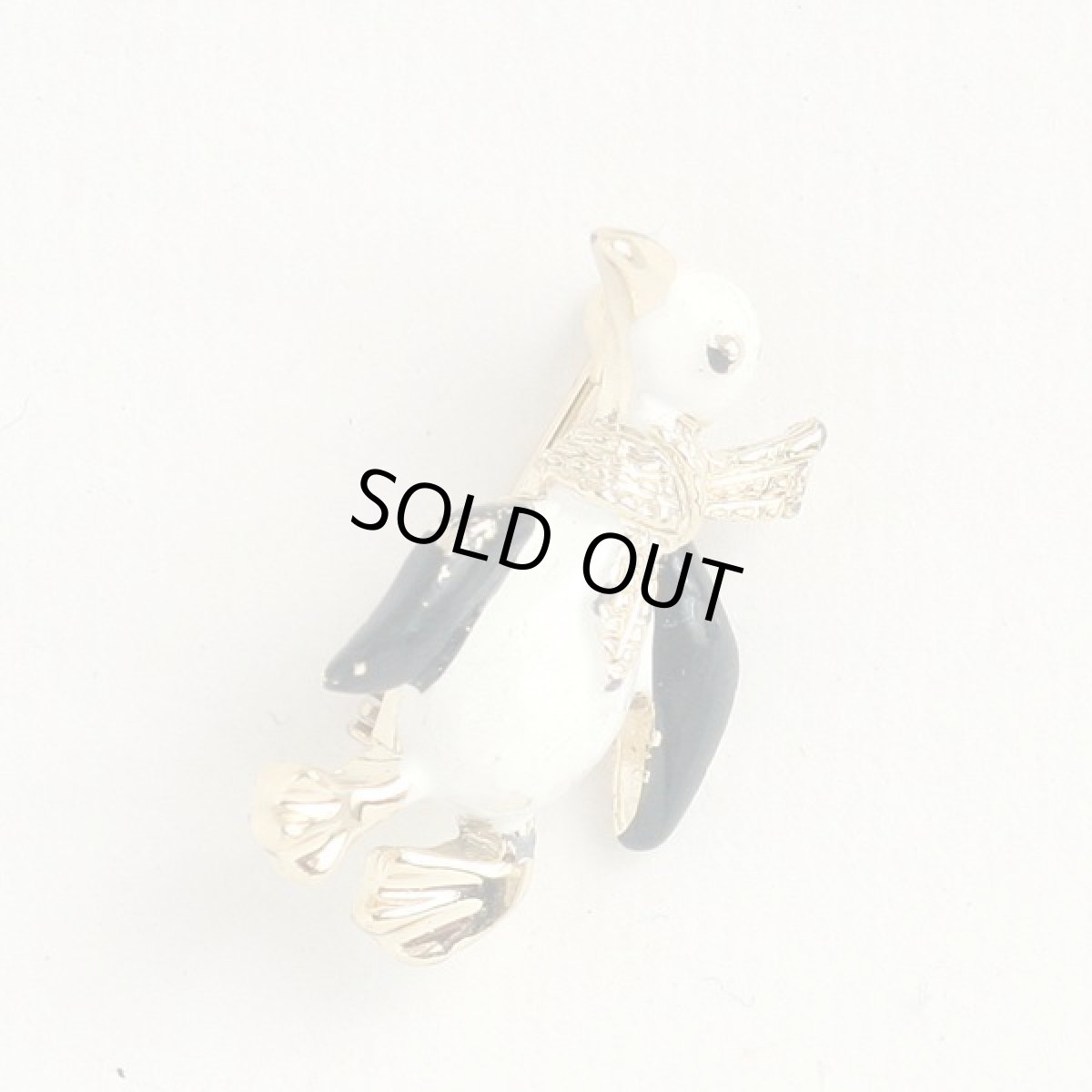 画像3: Gerry's ゲーリーズ ヴィンテージジュエリー ペンギンのデュエットブローチ  (3)