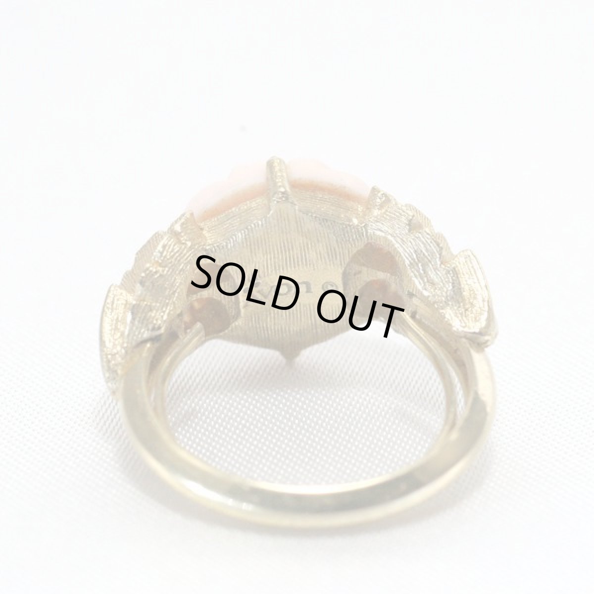 画像7: AVON イギリス ヴィンテージ ピンクローズリング エイボン フリーサイズ (7)