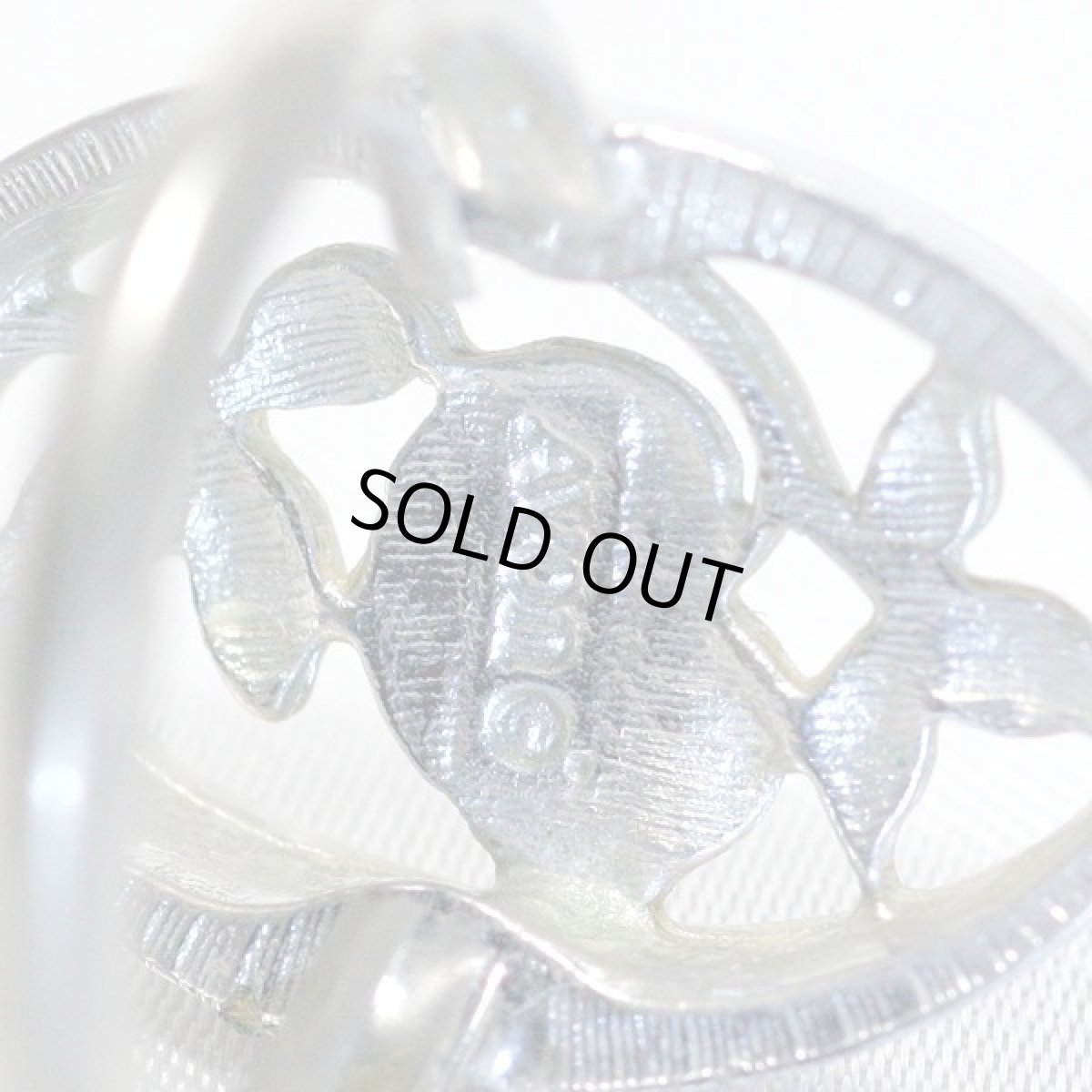 画像7: AVON イギリスヴィンテージ 透かし細工ローズリング エイボン フリーサイズ (7)