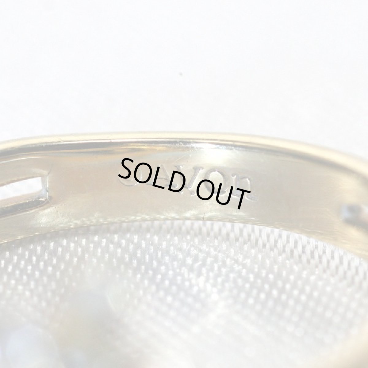 画像7: AVON イギリスヴィンテージ フラワー２連 リング エイボン (7)