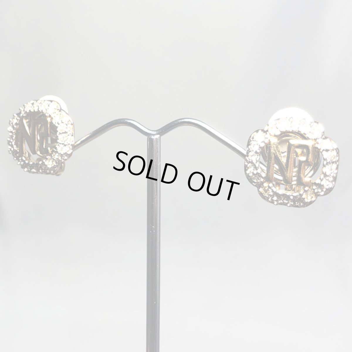 画像7: 運命を変えるヴィンテージイヤリング 刻印NINA RICCIニナリッチ 1970s  クリップ式   NR  (7)