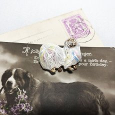 画像4: 英国 ヴィンテージジュエリー ヨークシャテリア犬ドッグブローチ (4)