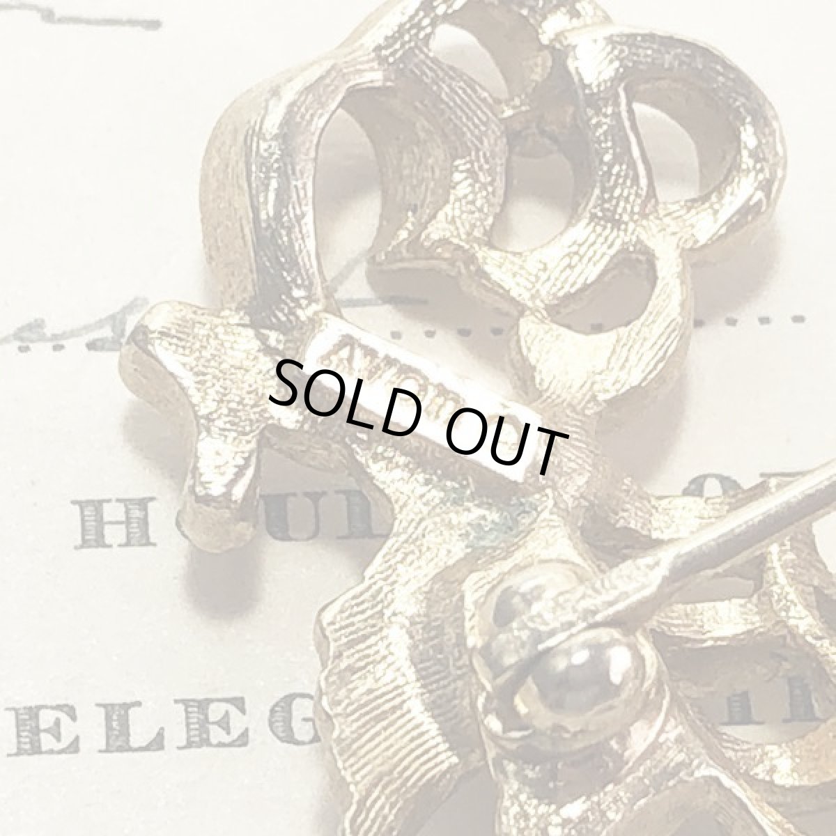 画像8: AVON  エイボン 犬 ドッグ 動物 ヴィンテージブローチ 透かし細工 (8)