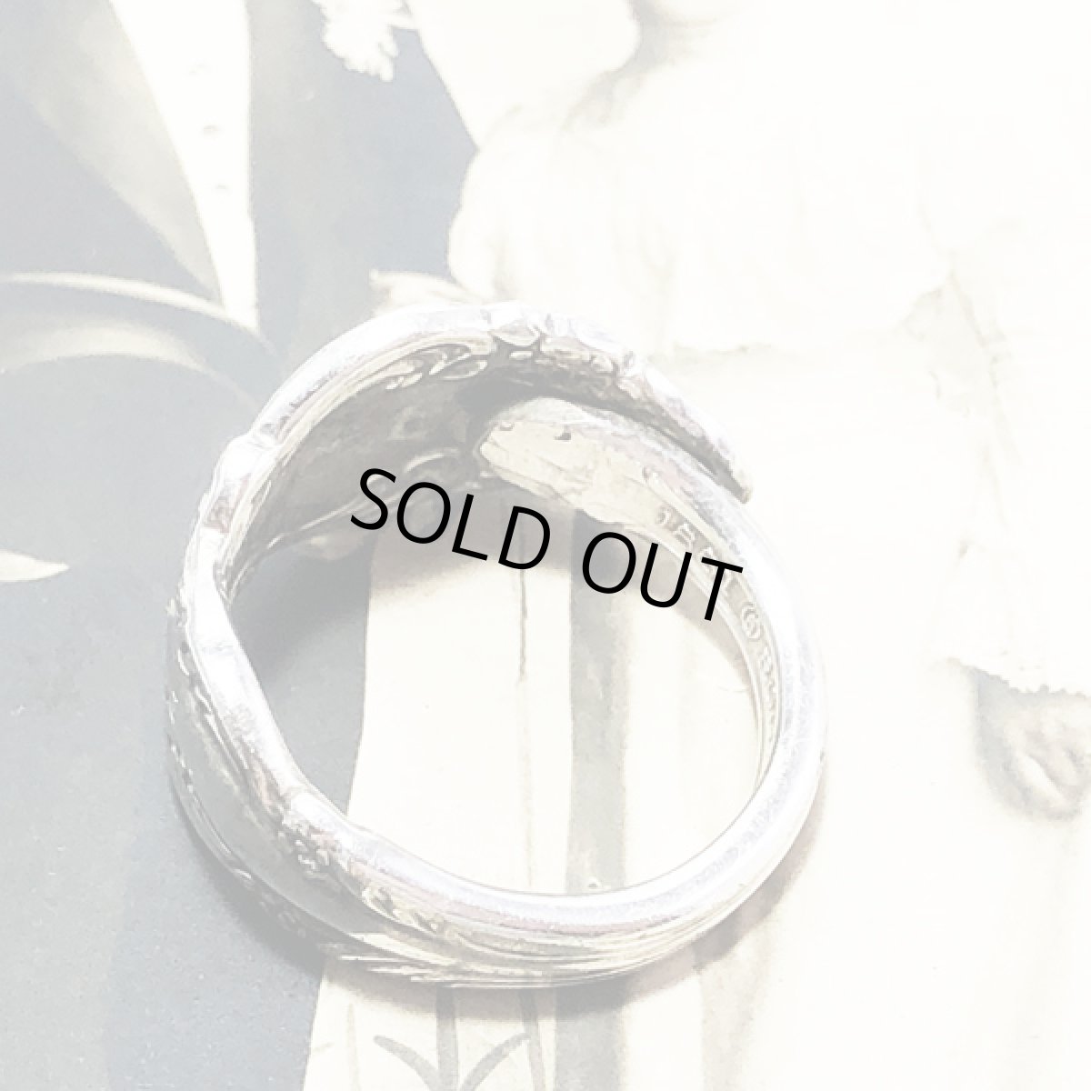 画像3: ROGERS社製 1881 ヴィンテージスプーンリング  指輪  (3)