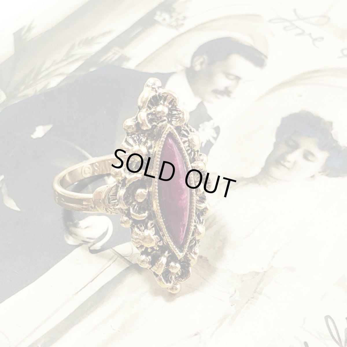 画像6: SARAH COV サラコベントリー  ヴィンテージリング 指輪 フリーサイズ (6)