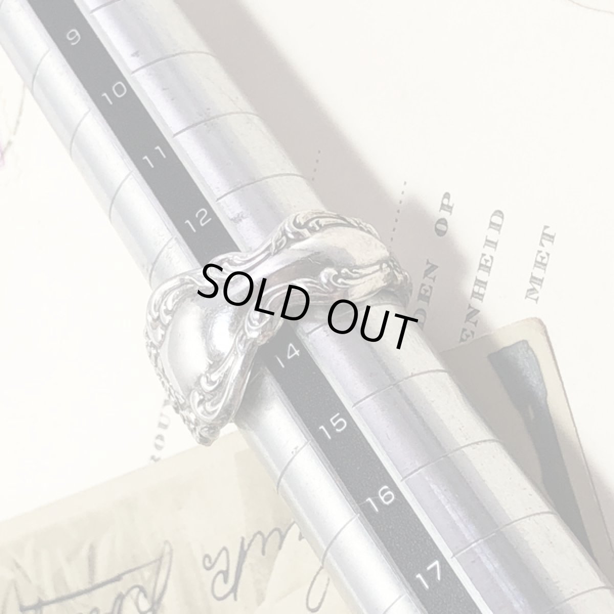 画像10: ROGERS社製 1881 ヴィンテージスプーンリング  指輪  (10)