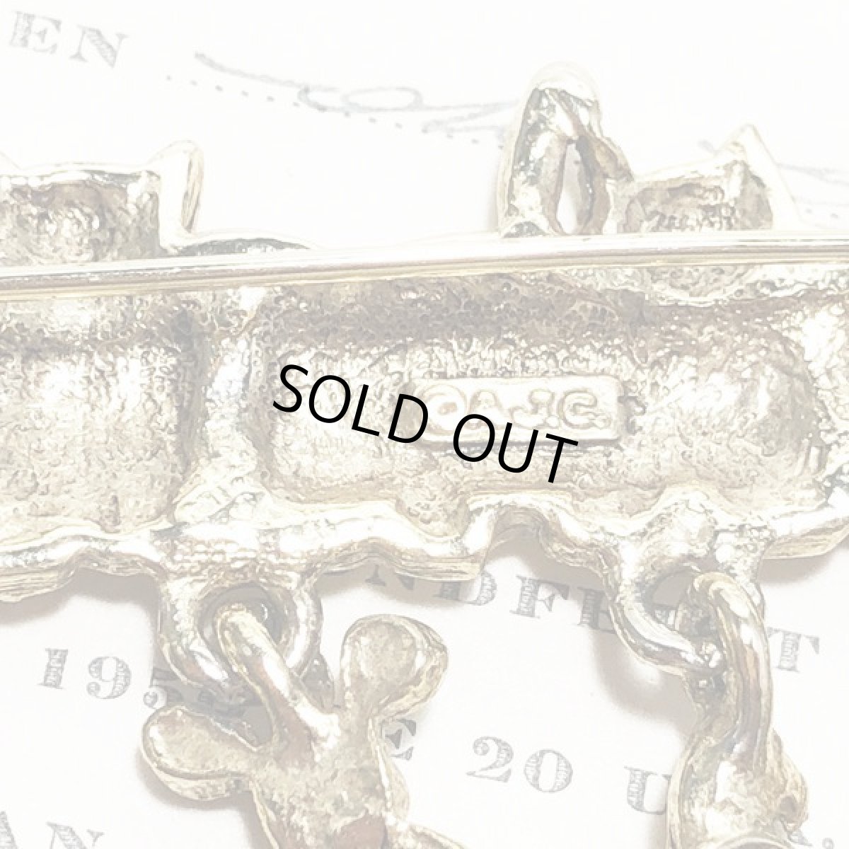 画像9: AJCヴィンテージジュエリー 5匹の遊ぶ猫 CAT 猫ブローチ (9)