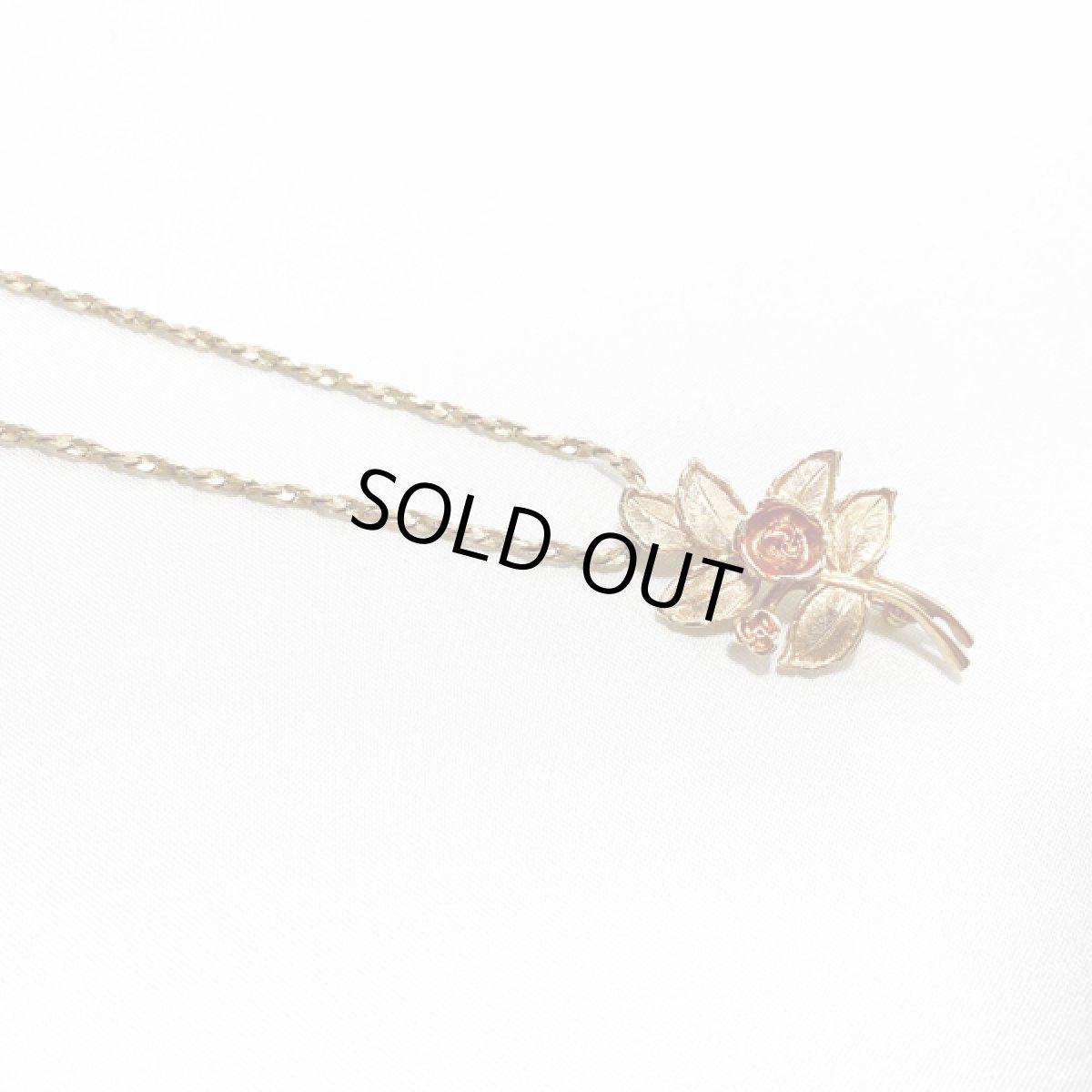 画像12: AVON エイボン ネックレス ブローチ 2WAY フラワー ヴィンテージジュエリー  (12)