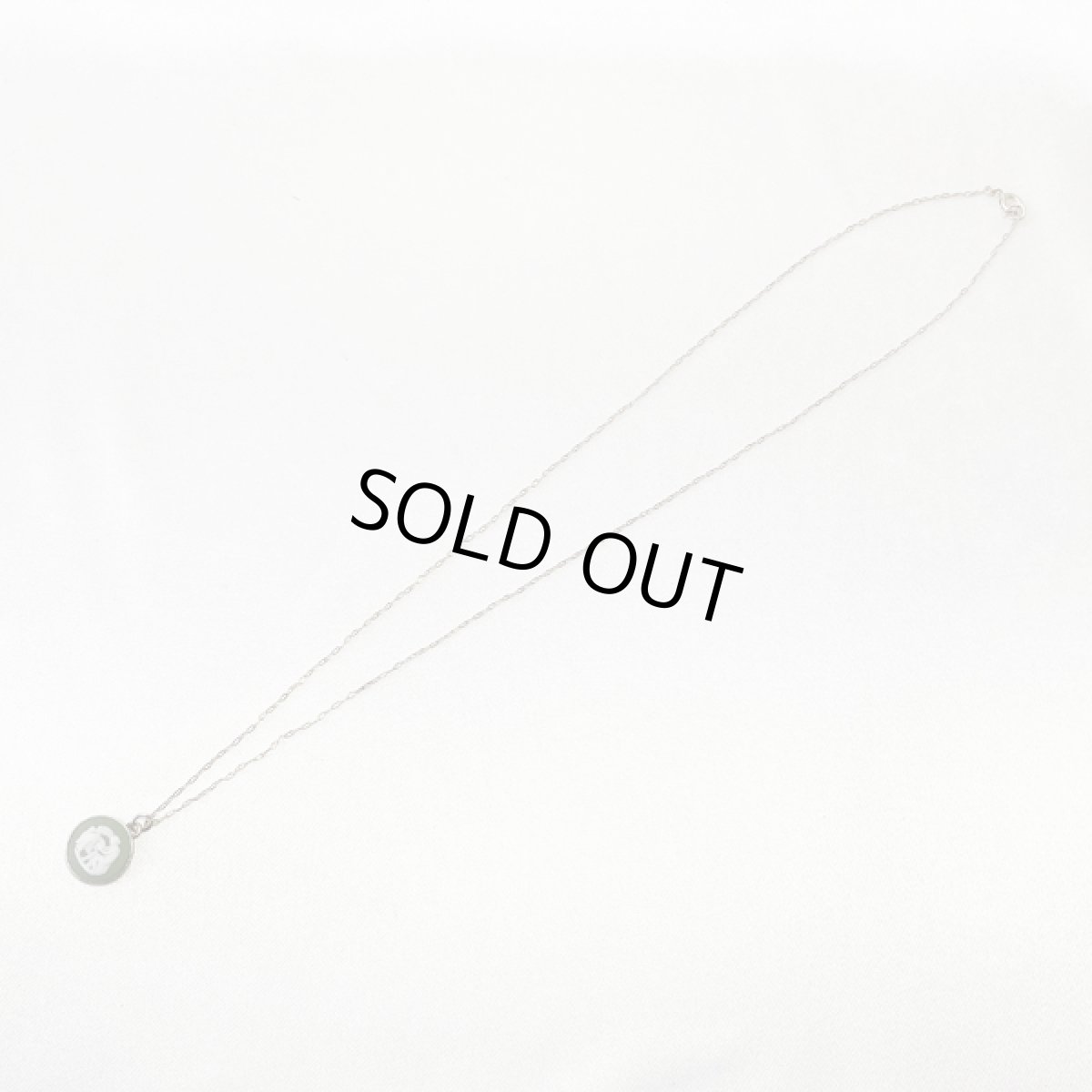 画像9: 〈WEDGWOOD〉1937年シルバー ホールマークジャスパー カメオネックレス　アンティークネックレス (9)