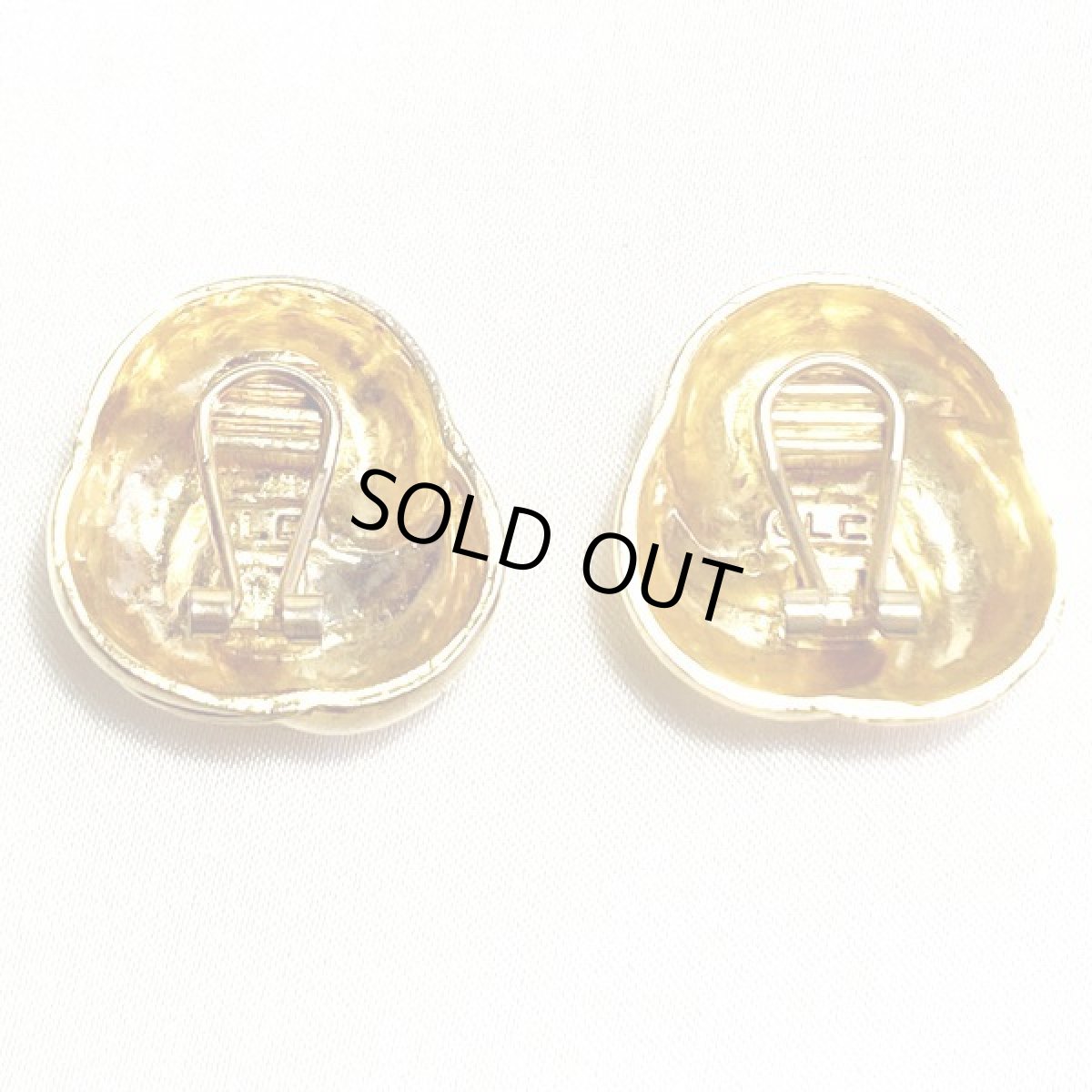 画像7: LC リズクレイボーン　大きめビンテージイヤリング  (7)