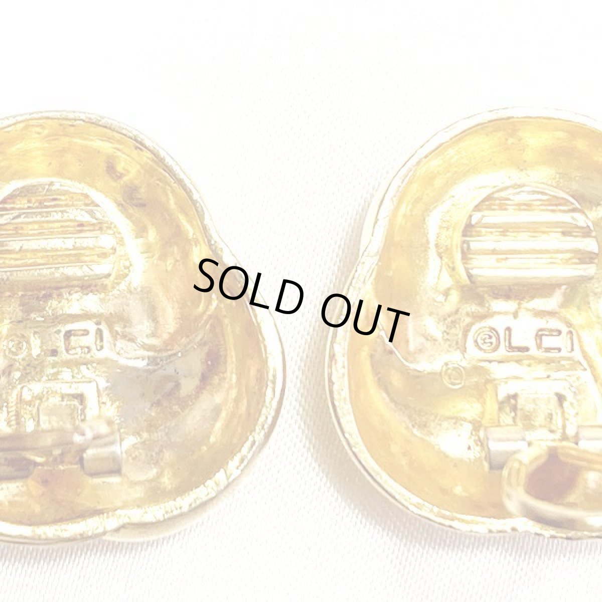 画像9: LC リズクレイボーン　大きめビンテージイヤリング  (9)