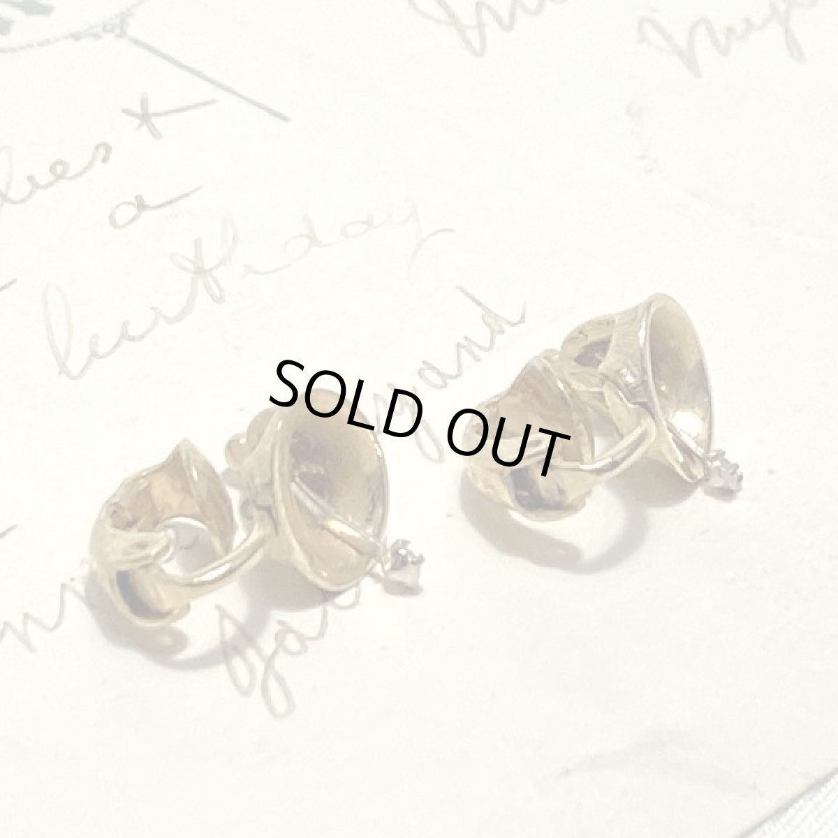 画像7: AVON  エイボン  揺れるベルの可愛いイヤリング クリップ式 (7)