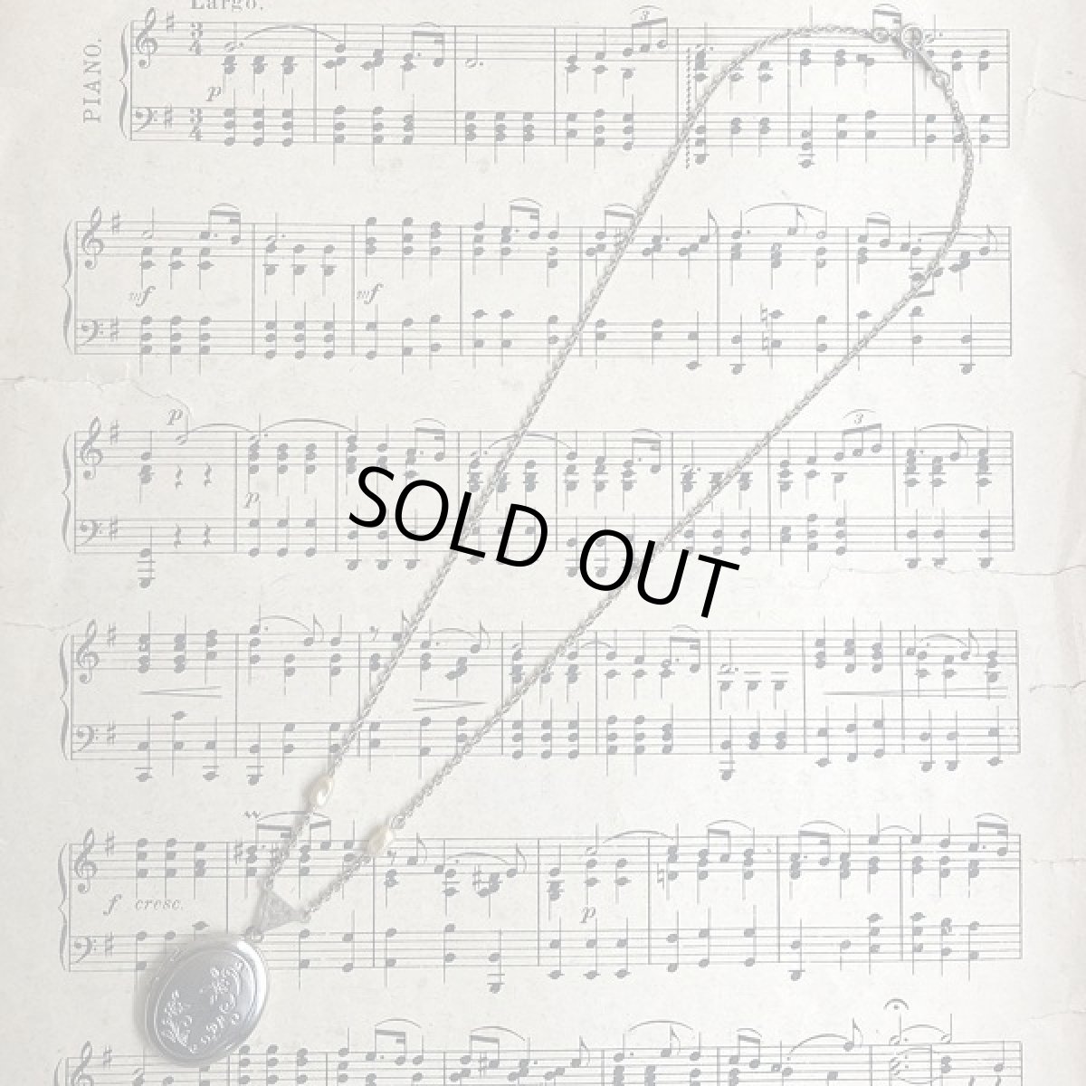 画像5: AVON エイボン ロケットペンダント フラワーエンボスの ヴィンテージネックレス (5)