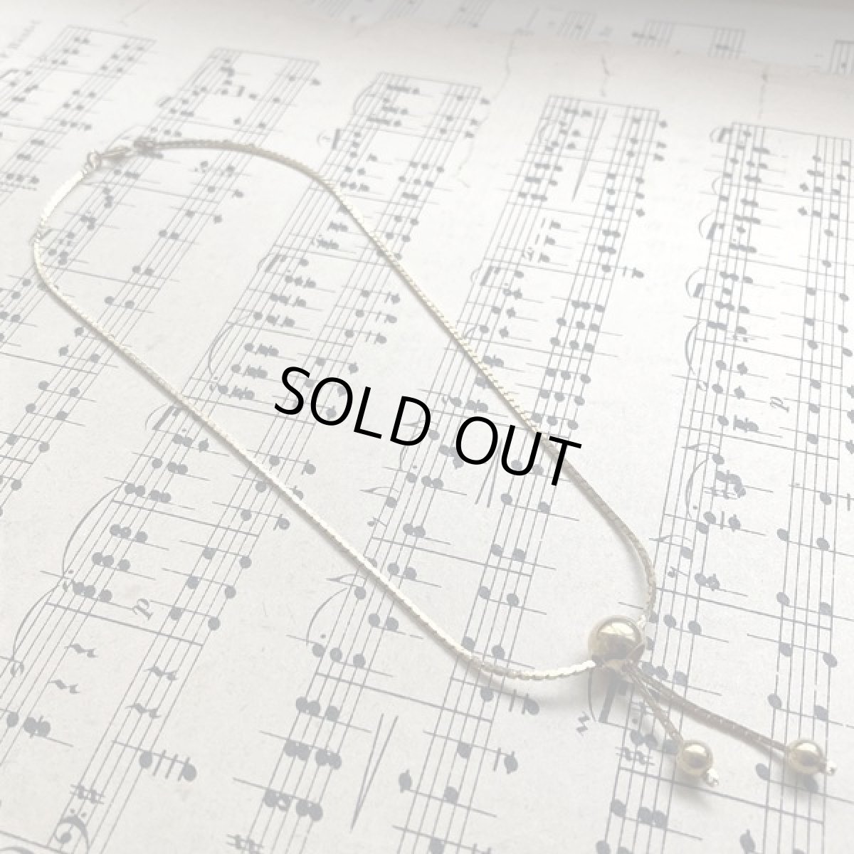 画像7: MONET モネ ゆらゆら揺れるペンダントヴィンテージネックレス (7)