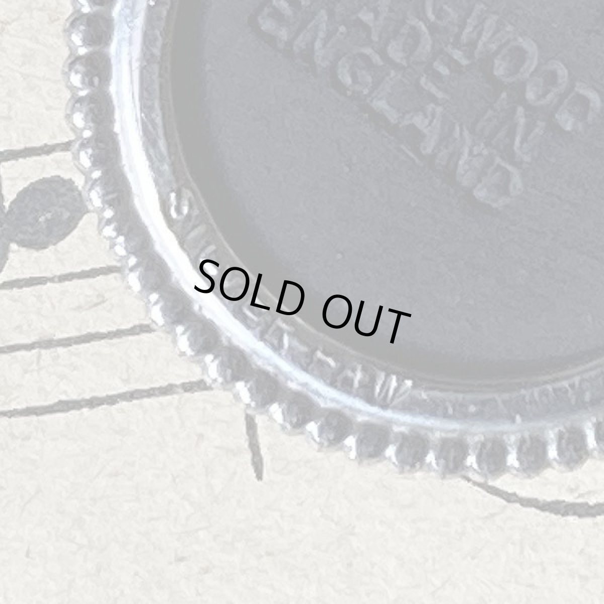 画像9: WEDGWOOD ウェッジウッド SILVER FAW シルバー  ジャスパー ブラック ヴィンテージネックレス (9)