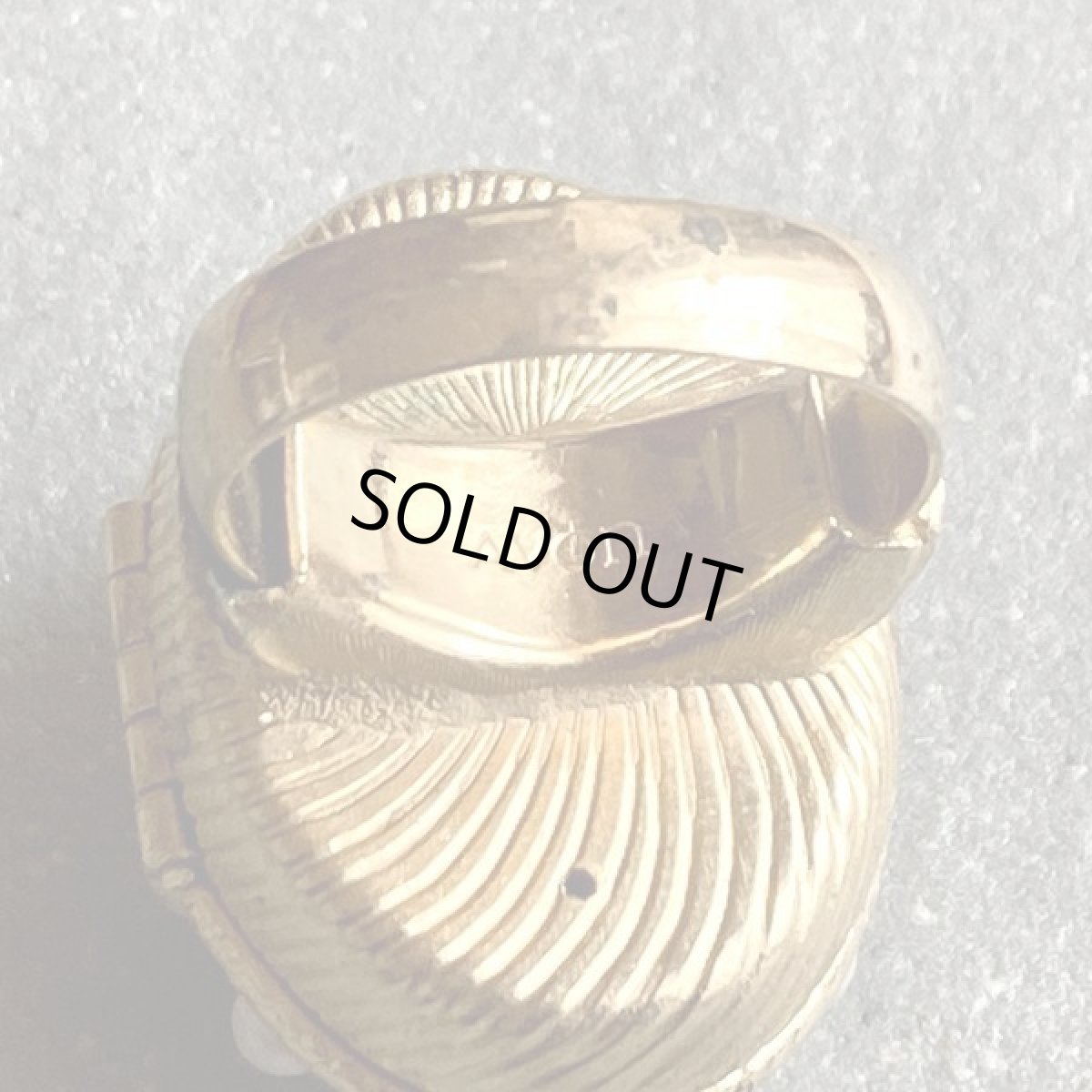 画像5: エイボン AVON ヴィンテージロケットリング 20粒フェイクパール 指輪 フリーサイズ (5)