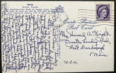 画像2: 1961年 消印 切手 海外ヴィンテージポストカード PERCE ペルセ岩 レトロポストカード通販 古いアンティークはがき (2)