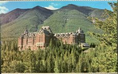 画像1: 海外ヴィンテージポストカード バンフスプリングホテル BANFF SPRING HOTEL レトロポストカード通販 世界のアンティークはがき (1)