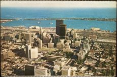 画像1: 1973年消印 切手 海外ヴィンテージポストカード トロント湾 世界のアンティーク絵葉書 昔のポストカード (1)