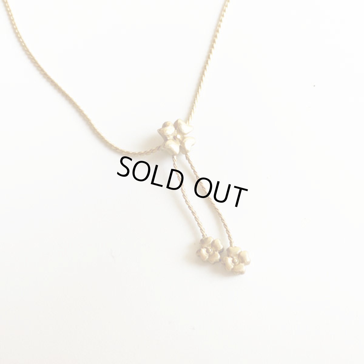 画像10: CITATION 軽やかに揺れるフラワーのペンダントヴィンテージネックレス (10)