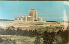 画像1: 1967年消印 切手 海外ヴィンテージポストカード 連合棟 Confederation Building 世界のアンティーク絵葉書 昔のポストカード (1)
