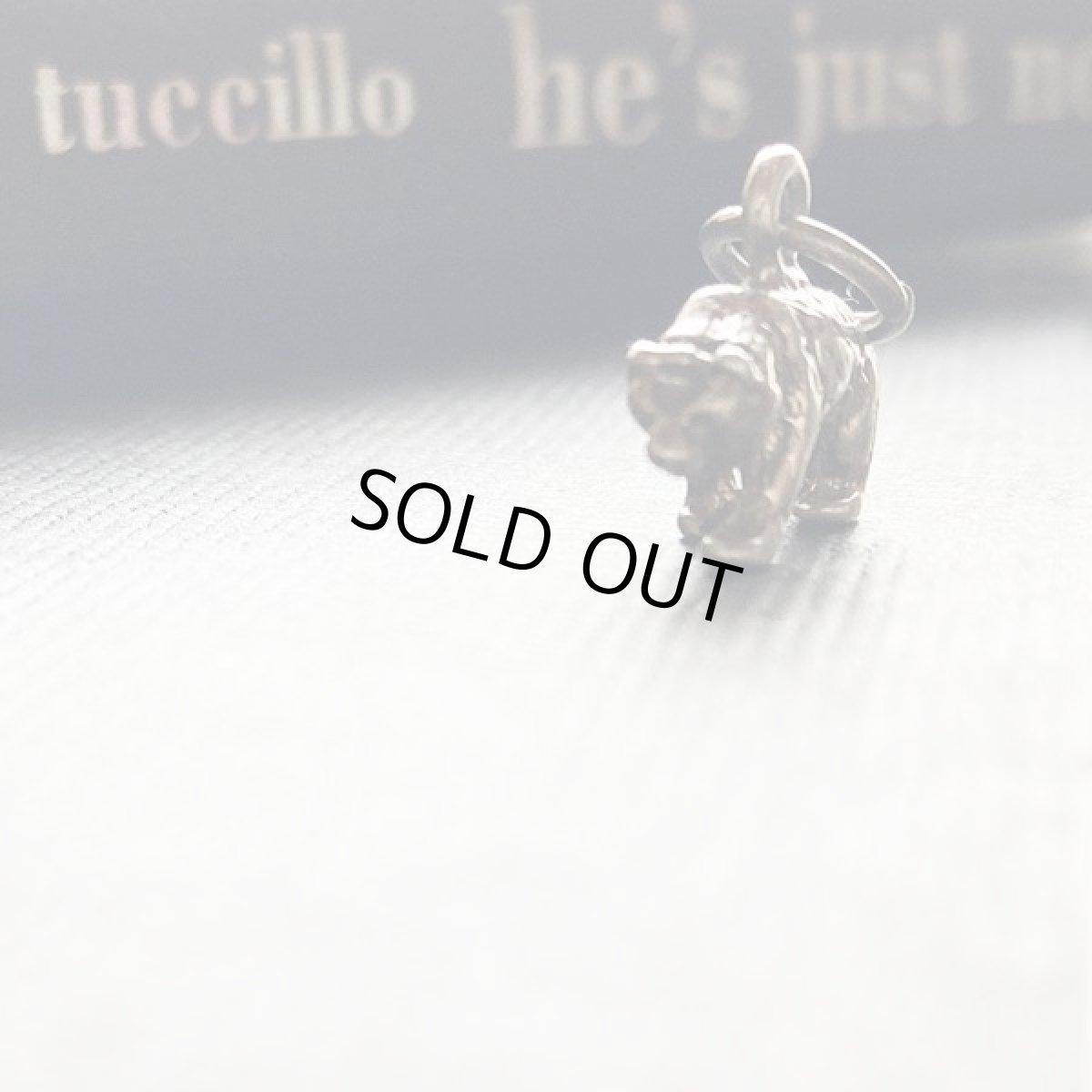 画像3: ヴィンテージ シルバー チャーム  くま アンティーク 刻印STERLING (3)