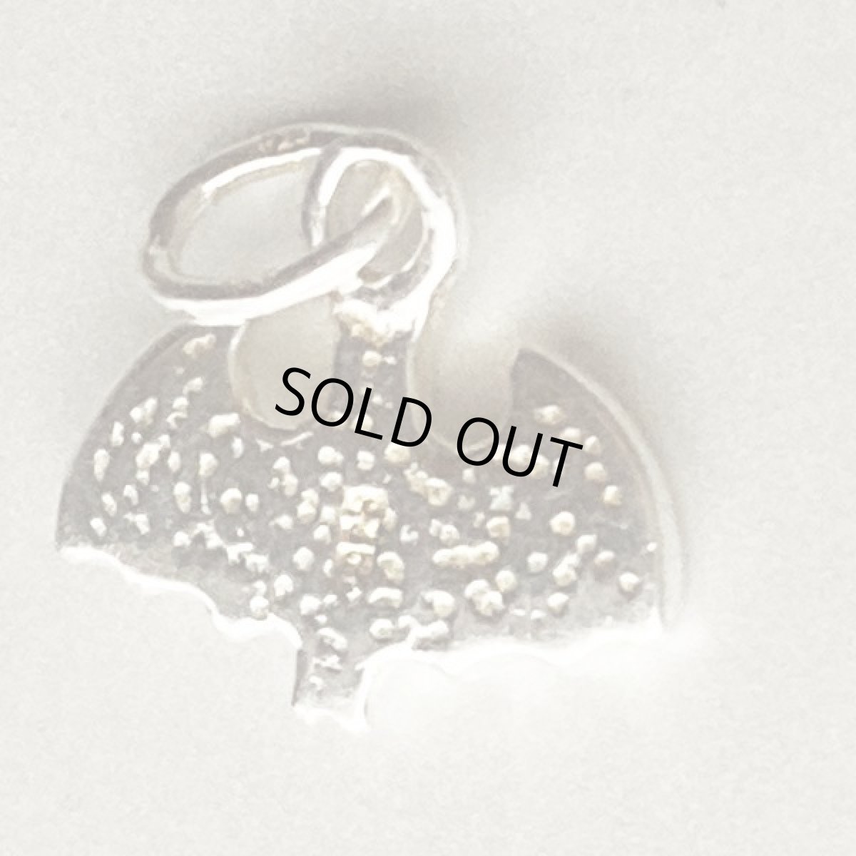 画像7: ヴィンテージ シルバー チャーム コウモリ アンティーク 刻印925 (7)