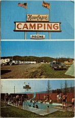 画像1: 1973年消印 切手 海外ヴィンテージポストカード NEW CAPRI CAMPING 世界のアンティーク絵葉書 昔のポストカード (1)