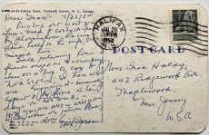 画像2: 1954年消印 切手 海外ヴィンテージポストカード Fishing Yarmouth Country 世界のアンティーク絵葉書 昔のポストカード (2)