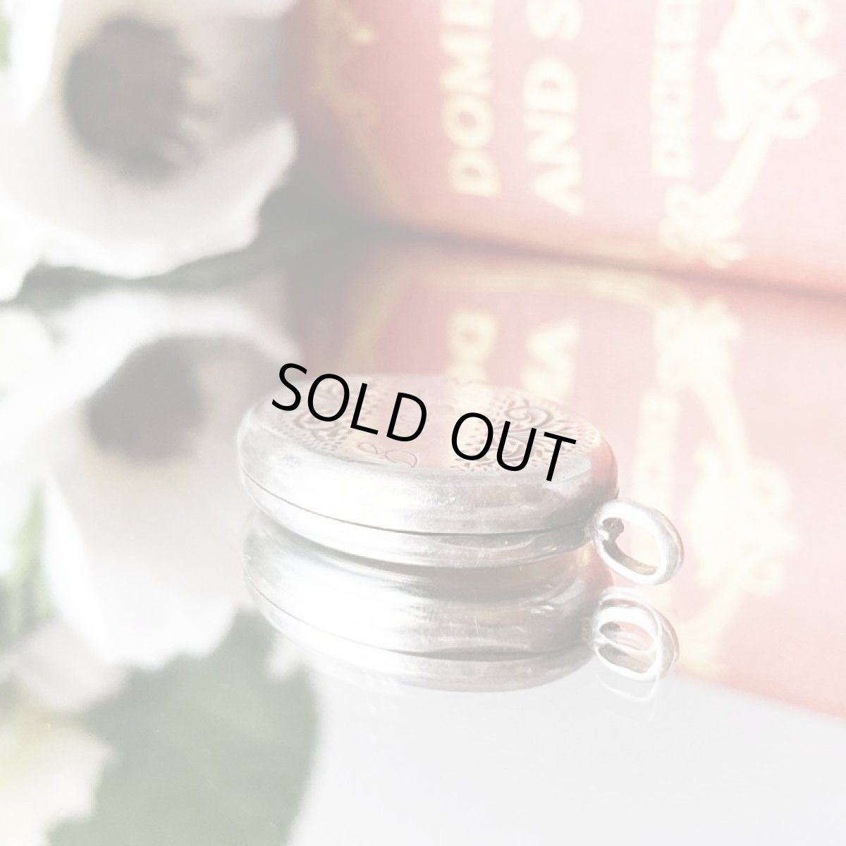 画像5: 英国 イギリス製 1983年 スターリングシルバー 純銀 ロケットペンダント トップ ホールマーク (5)