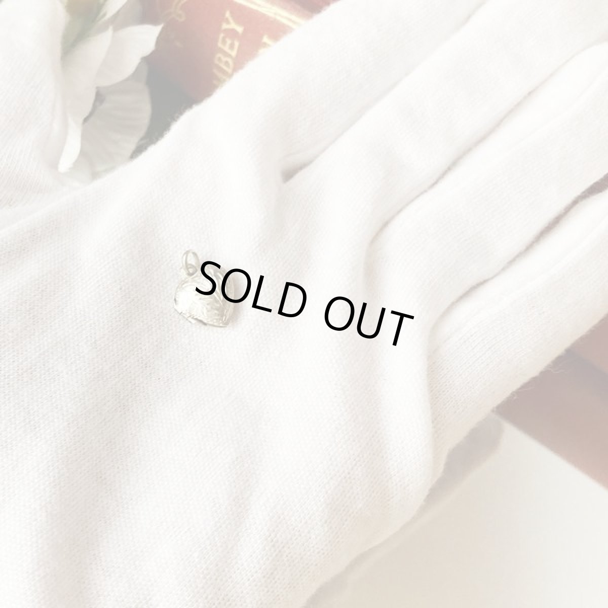 画像5: 英国 イギリス製  刻印925 スターリングシルバー 純銀ハート ロケットペンダント トップ (5)