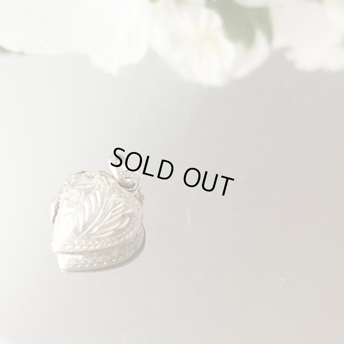 画像9: 英国 イギリス製  刻印925 スターリングシルバー 純銀ハート ロケットペンダント トップ (9)