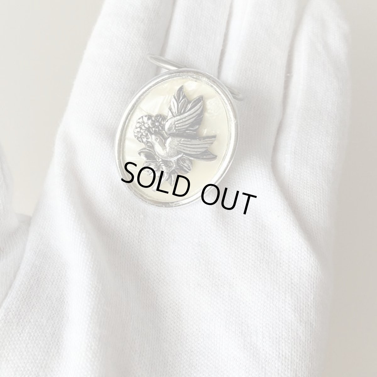 画像10: 〈WEST GERMANY〉西ドイツ製 ヴィンテージ 幸せを運ぶ鳥 スカーフクリップ(ドレス)クリップ (10)