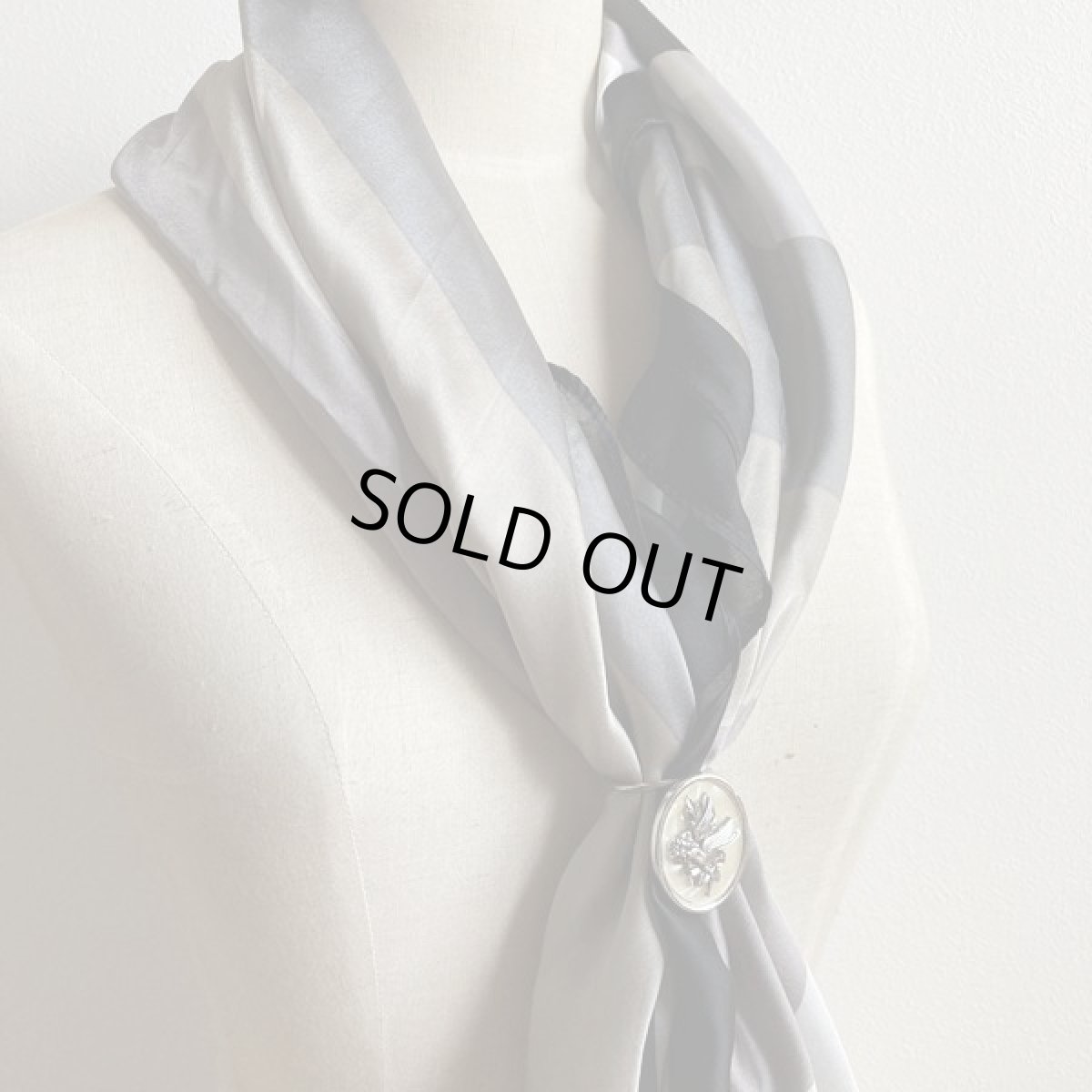 画像12: 〈WEST GERMANY〉西ドイツ製 ヴィンテージ 幸せを運ぶ鳥 スカーフクリップ(ドレス)クリップ (12)