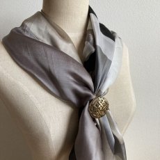 画像11: イギリスのヴィンテージ 紋章風スカーフクリップ(ドレス)クリップ (11)