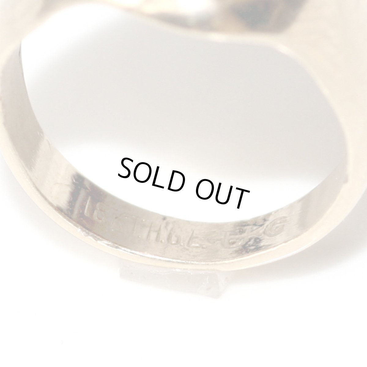 画像2: アメリカ ヴィンテージリング 秘密結社フリーメイソンリング メンズ 21号 18KT Vintage Mason Ring Freemasonry (2)