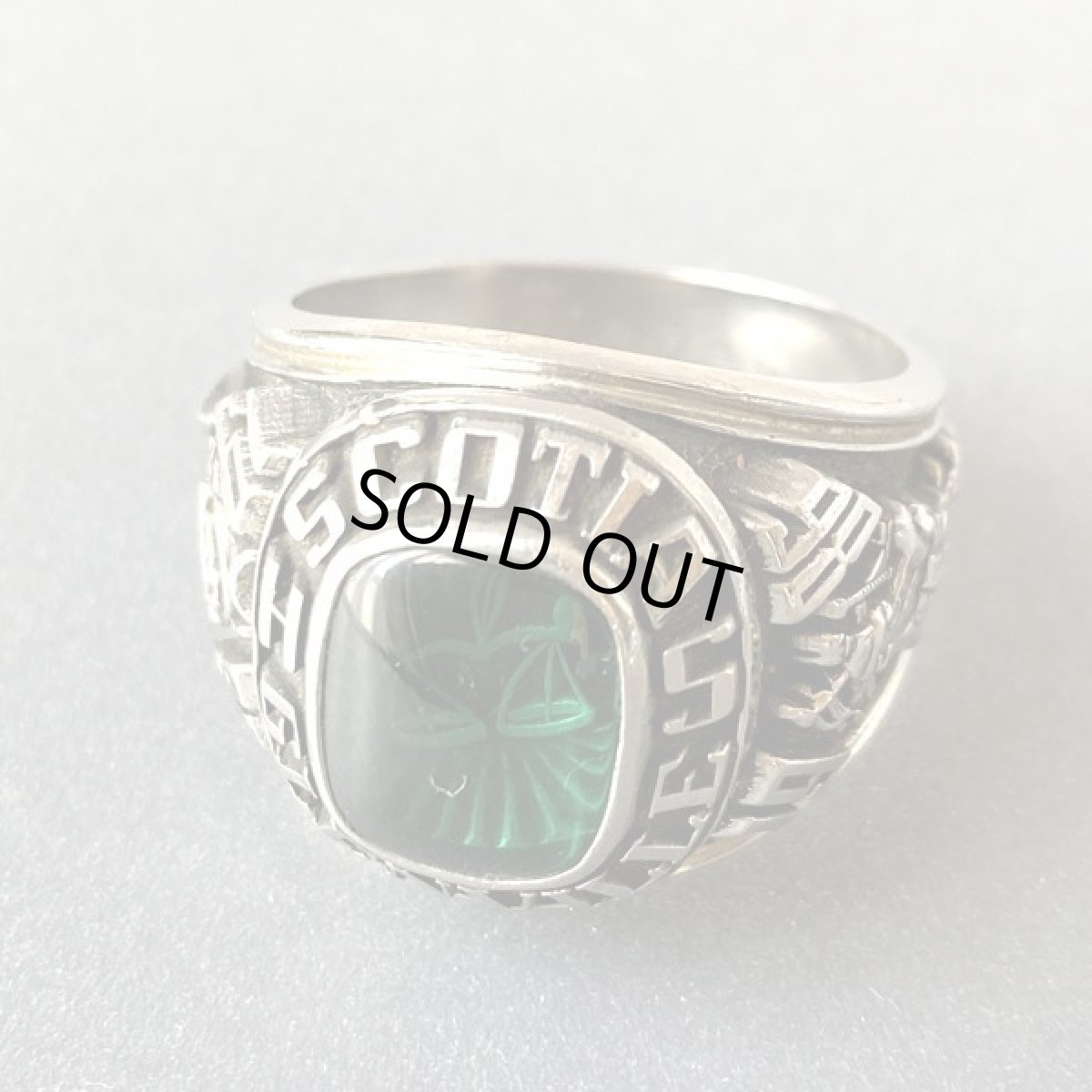 画像30: アメリカ 1986年SCOTIA GLENVILLE校スクール指輪 メンズ22号BALFOUR社製の人気のヴィンテージクラスリング (30)