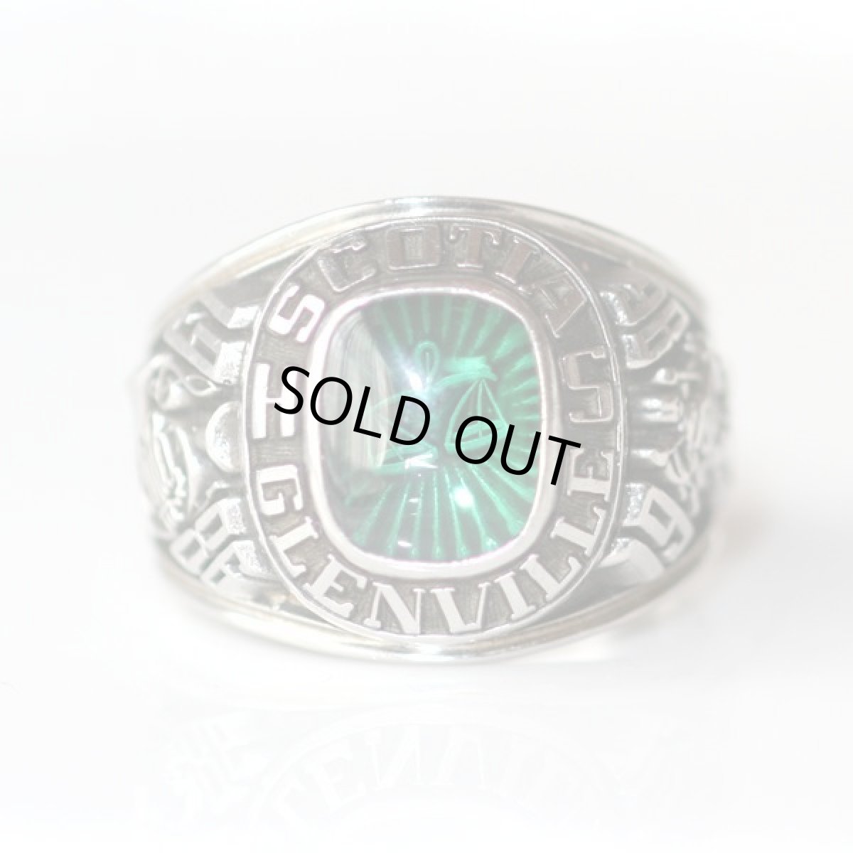 画像4: アメリカ 1986年SCOTIA GLENVILLE校スクール指輪 メンズ22号BALFOUR社製の人気のヴィンテージクラスリング (4)