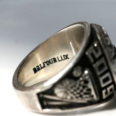 画像9: アメリカ 2009年 ALEX MUSTANGS スクール指輪 メンズ19号 BALFOUR社製 人気のヴィンテージクラスリング (9)