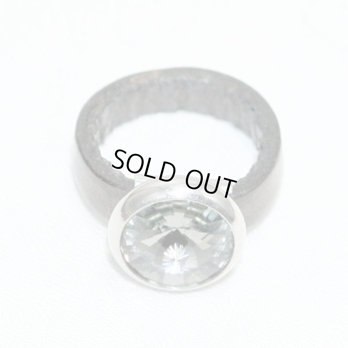 画像3: フランス ヴィンテージレザーリング qudo 9号  (3)