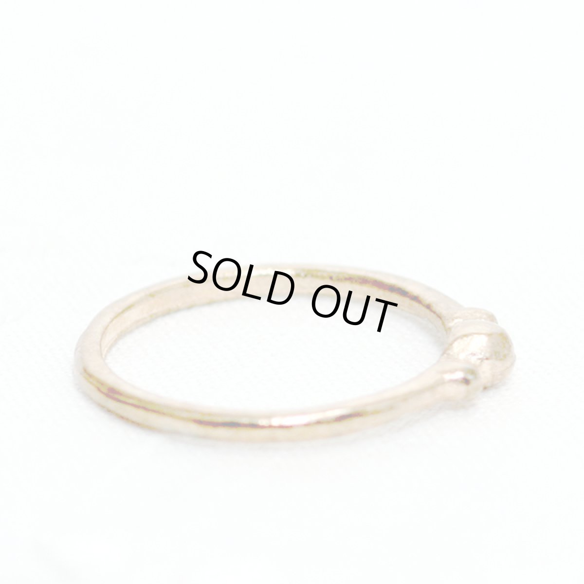 画像4: フランス ヴィンテージリング 11号 ゴールドアクセサリー指輪 ピンキーリング メンズ  レディースリング (4)