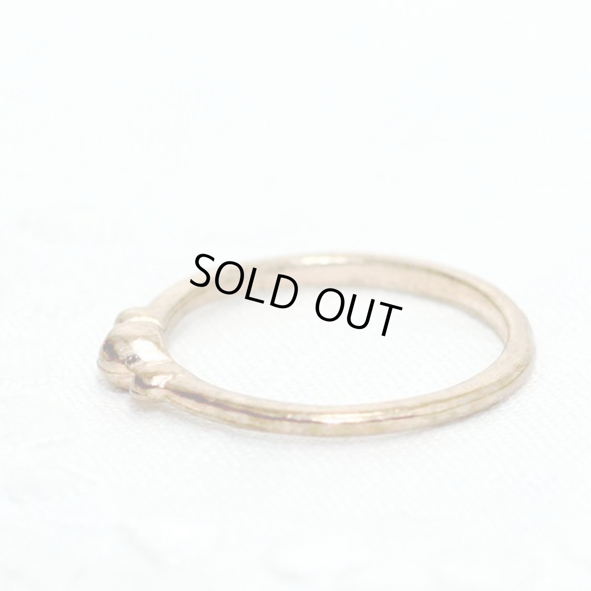 画像6: フランス ヴィンテージリング 11号 ゴールドアクセサリー指輪 ピンキーリング メンズ  レディースリング (6)