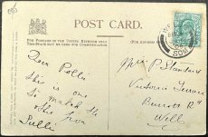 画像2: イギリス 1904年 消印あり アンティークポストカード London THE HOUSES OF PARLIAMENT 英国国会議事堂 (2)