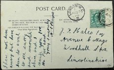 画像2: イギリス 1904年 消印あり アンティークポストカード HOUSES OF PARLIAMENT & ST.THOMAS' HOSPITAL (2)