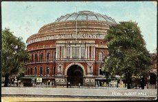 画像1: イギリス 1906年 消印あり アンティークポストカード ROYAL ALBERT HALL ロイヤル・アルバート・ホール (1)