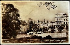 画像1: イギリス 193?年 9 JUE 193? 消印・切手あり アンティークポストカード ST. JAMES'S PARK, LONDON (1)