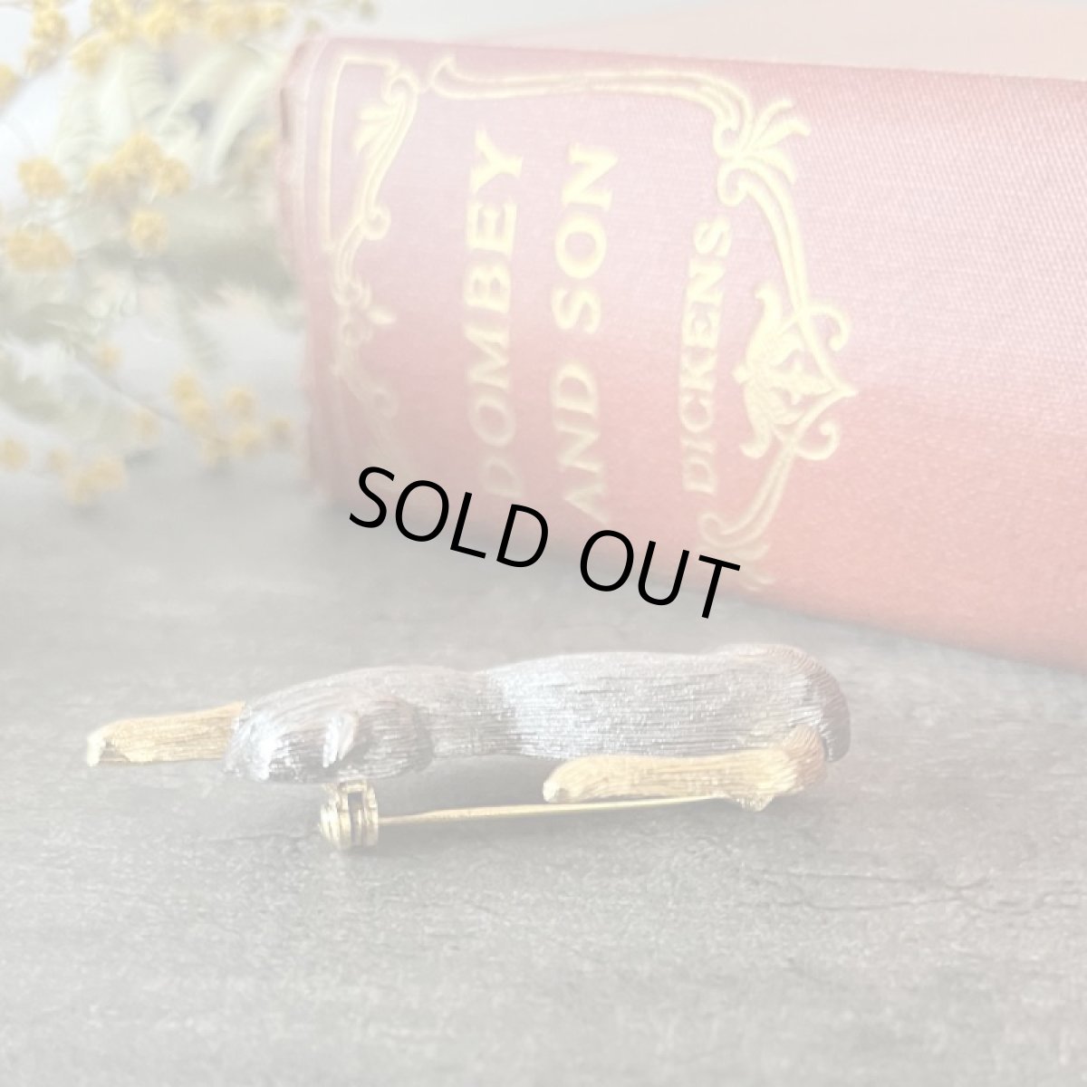 画像3: LCブランド 伸びする猫ヴィンテージブローチ ソックス (Liz Claiborne)リズクレイボーン (3)