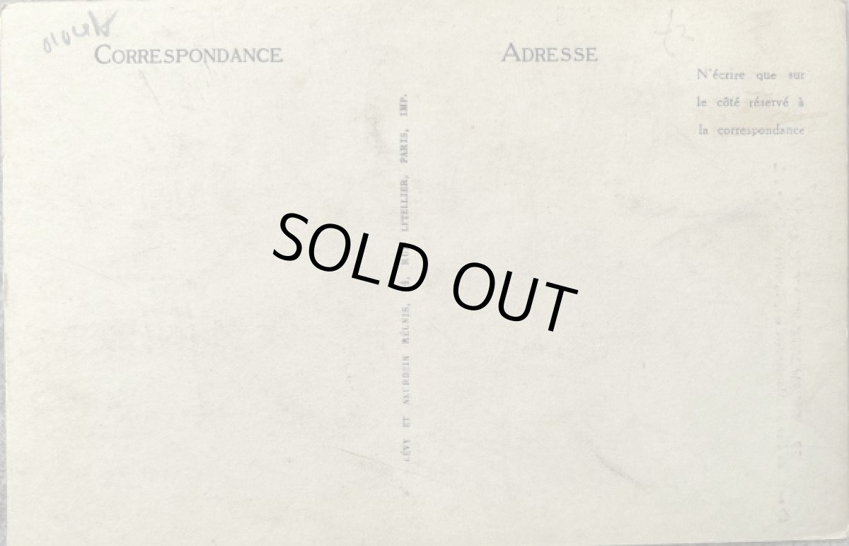 画像2: フランス アンティークポストカード CHENONCEAUX MONT BLANC (2)