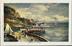 画像1: フランス アンティークポストカード ABERDOUR PIERS (1)