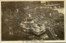 画像1: 英国 アンティークポストカード ST. PAUL'S CATHEDRAL, LONDON (1)